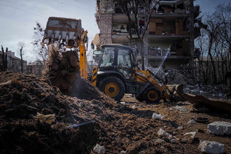 Demolición de edificio